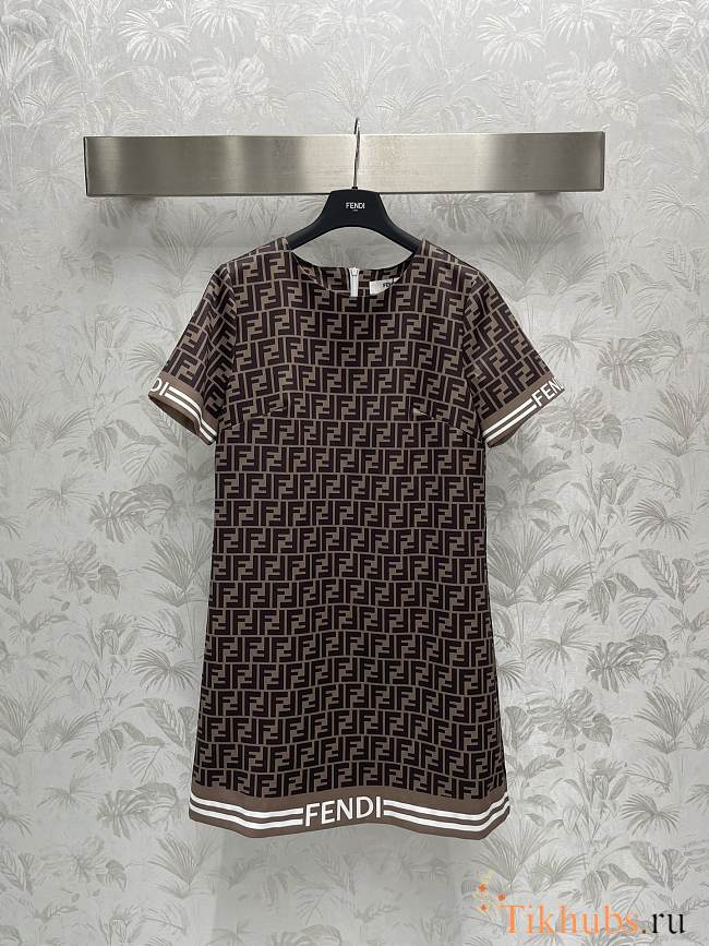 Fendi Brown Dress - 1