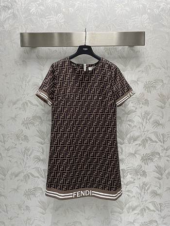 Fendi Brown Dress