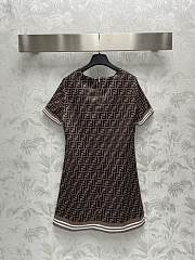 Fendi Brown Dress - 3