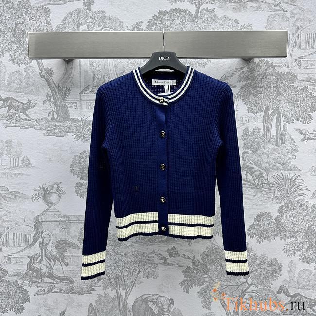 Dior Blue Cardigan - 1