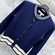 Dior Blue Cardigan - 4