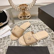 Chanel Beige Slides  - 2