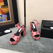 Chanel Pink Sandal Heel 12cm - 3