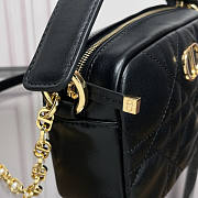 Dior Small Caro Top Handle Camera Bag Black 19 x 13 x 4.5 cm - 3