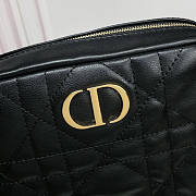 Dior Small Caro Top Handle Camera Bag Black 19 x 13 x 4.5 cm - 2