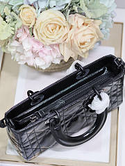 Dior Small Lady D-Sire My ABCDior Bag Black 26x15x8cm - 6