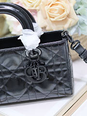 Dior Small Lady D-Sire My ABCDior Bag Black 26x15x8cm - 2