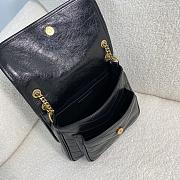 YSL Niki Baby Bag Black 21x16x7.5cm - 2