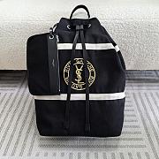 YSL Rive Gauche logo Sling Bag Black 31x49x25cm - 1