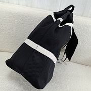 YSL Rive Gauche logo Sling Bag Black 31x49x25cm - 6