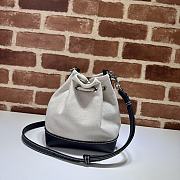 Gucci Mini Shoulder Bag With Print Blue 16x21x11cm - 4