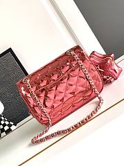 Chanel Mini Flap Bag Star Coin Metallic Mirror 12.5x19x5cm - 6