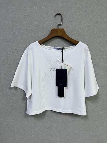 Prada White Short Sleeves 