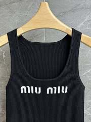 Miu Miu Black Tank Top - 4