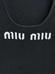 Miu Miu Black Tank Top - 3