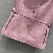 Hermes Leather Pink Vest - 2