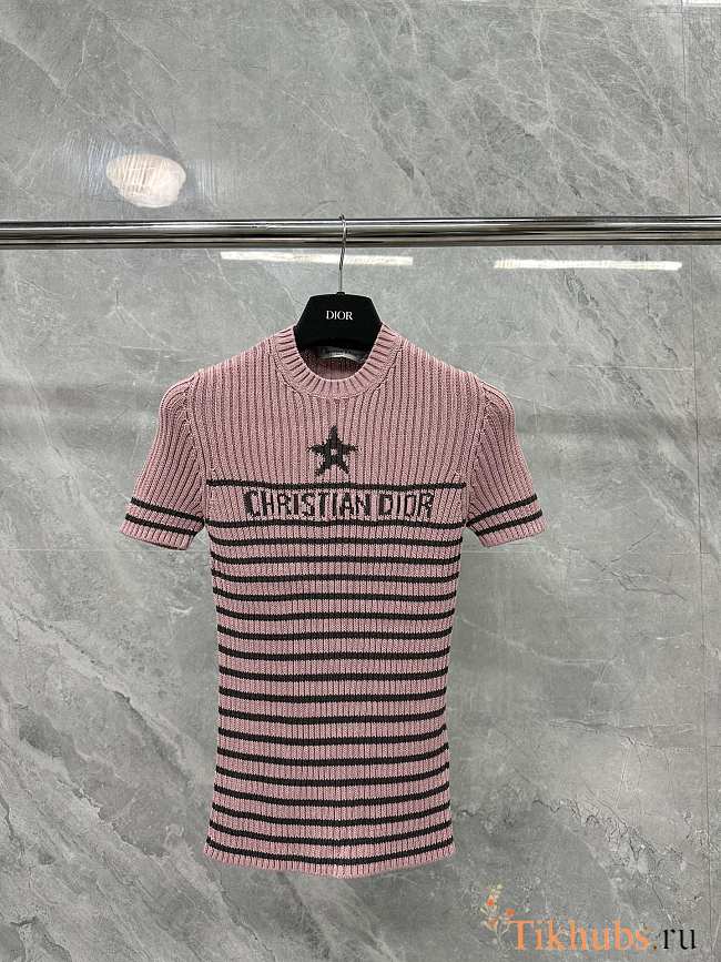 Dior Short Stripes Star Pink - 1