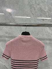 Dior Short Stripes Star Pink - 4