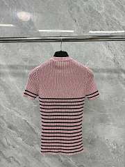 Dior Short Stripes Star Pink - 2