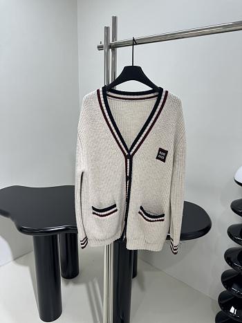 Miu Miu White Cardigan