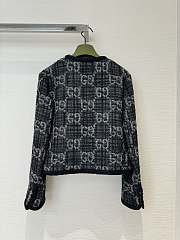 Gucci Wool Cotton-blend Tweed Cropped Jacket - 3