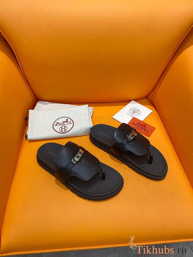 Hermes Empire Sandal Black - 1