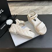 Chanel White Sandal 02 - 3