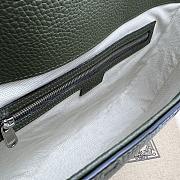 Gucci Jumbo GG Dark Green Medium Messenger Bag 31×24.5×5cm - 6