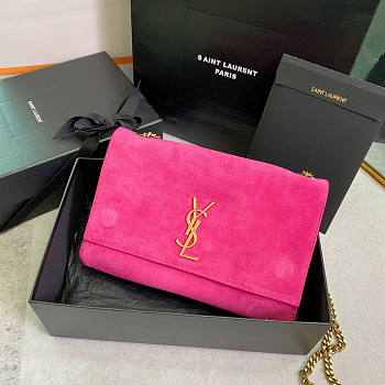 YSL Medium Kate Bag Pink 28.5x20x6cm