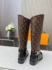Louis Vuitton LV Monogram Black High Boots - 3