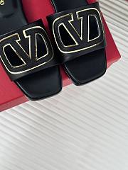 Valentino Garavani Black Slides - 2