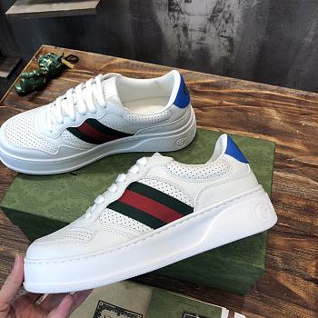 Gucci GG Sneaker With Web White