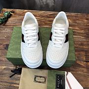 Gucci GG Sneaker With Web White - 2