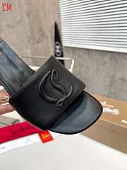 Christian Louboutin So CL Mule Black Sandals 55mm - 3