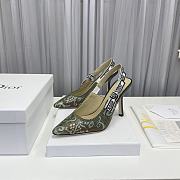 Dior J'Adior Slingback Pump Green 9.5cm - 3