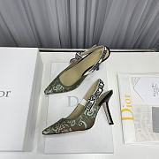 Dior J'Adior Slingback Pump Green 9.5cm - 2