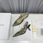 Dior J'Adior Slingback Pump Green 6.5cm - 4