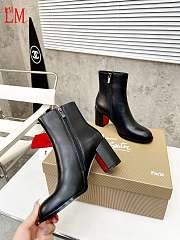 Christian Louboutin Adoxa Black Boots 7cm - 4