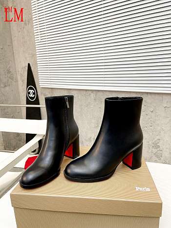 Christian Louboutin Adoxa Black Boots 7cm
