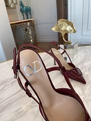 Valentino Garavani Red Wine Heel 8cm - 4