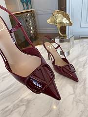 Valentino Garavani Red Wine Heel 8cm - 3