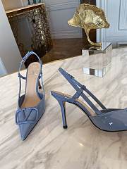 Valentino Garavani Blue Heel 8cm - 3
