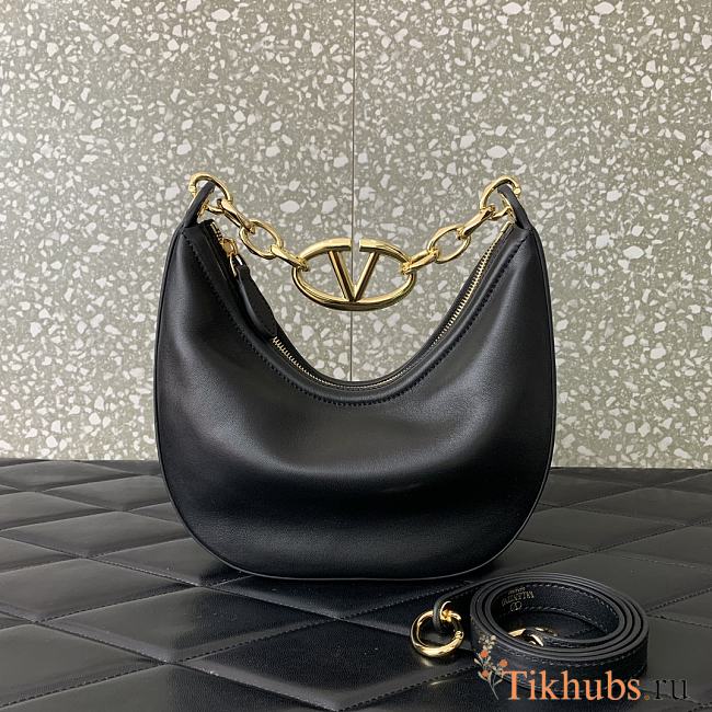 Valentino Garavani Vlogo Moon Black 23x20x8cm - 1