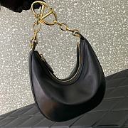 Valentino Garavani Vlogo Moon Black 23x20x8cm - 2