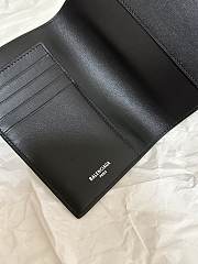 Balenciaga Passport Holder Black 14x10x1.5cm - 4