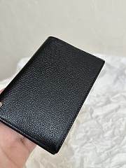 Balenciaga Passport Holder Black 14x10x1.5cm - 3