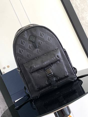 Dior Explorer Backpack Diamond Black 30 x 42 x 14.5cm