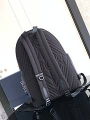 Dior Explorer Backpack Diamond Black 30 x 42 x 14.5cm - 6