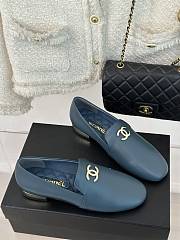 Chanel Blue Loafer  - 1