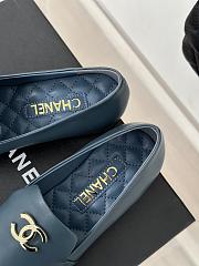 Chanel Blue Loafer  - 5